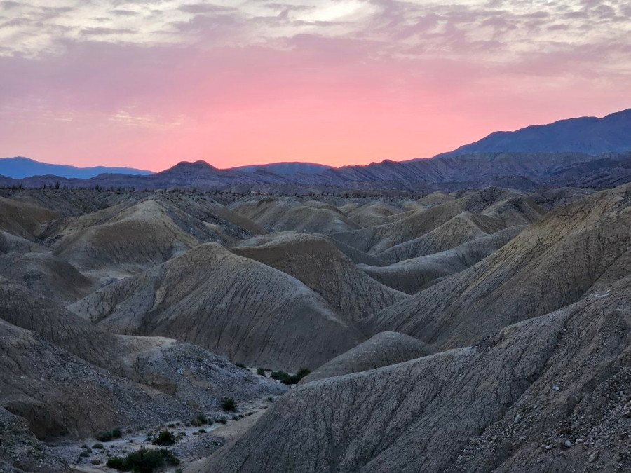 Sunset over Painted Gorge